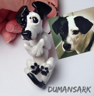 Custom Dog Portrait Ornament