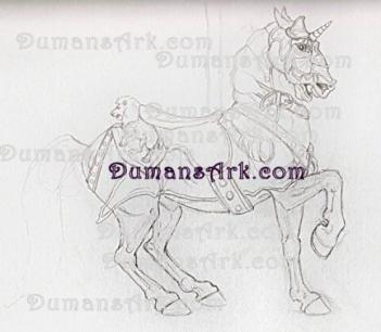 DumansArk Carousel Sketch